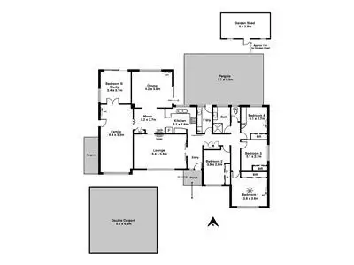 Floorplan of Homely house listing, 35 Alison Drive, Happy Valley SA 5159