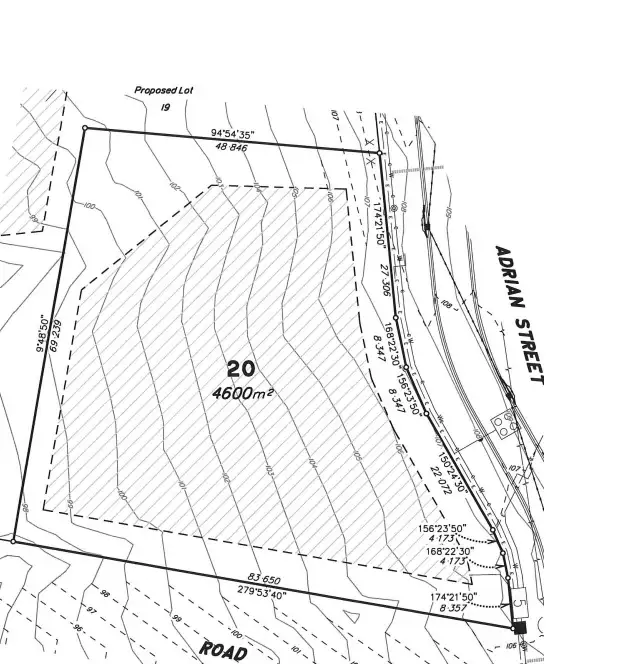 Floorplan of Homely land listing, Lot 20 Adrian Street, Cedar Vale QLD 4285