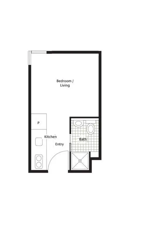 Floorplan of Homely apartment listing, 201/127 Leicester Street, Carlton VIC 3053