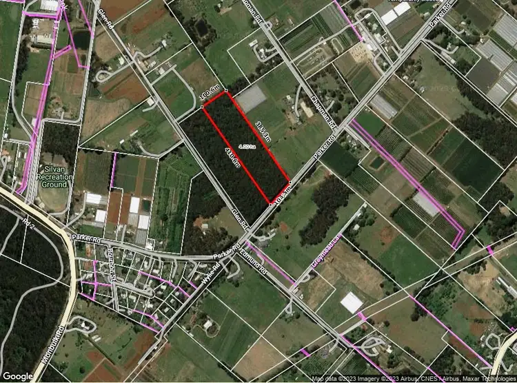 Floorplan of Homely land listing, 15 Parker Road, Silvan VIC 3795