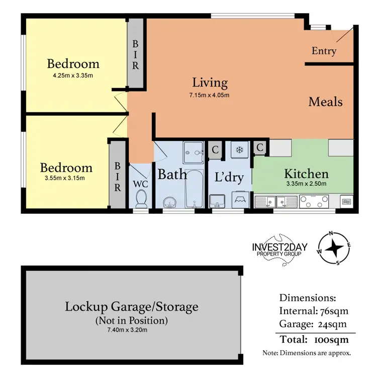 Floorplan of Homely block of units listing, 5/117-119 Balcombe Road, Mentone VIC 3194