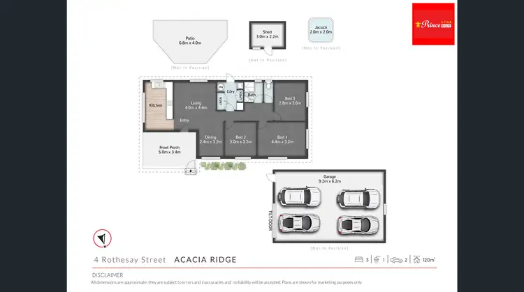 Floorplan of Homely house listing, 4 Rothesay Street, Acacia Ridge QLD 4110