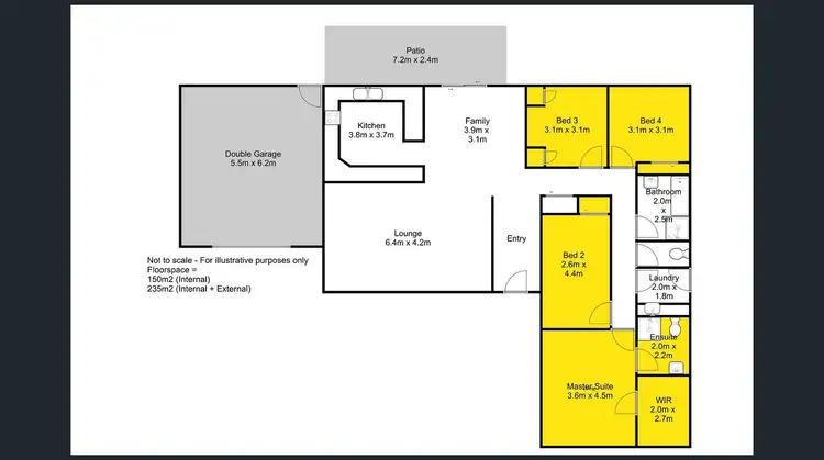 Floorplan of Homely house listing, 675B Underwood Road, Rochedale South QLD 4123