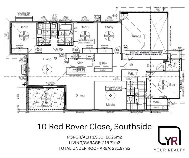 Floorplan of Homely house listing, 10 Red Rover Close, Southside QLD 4570