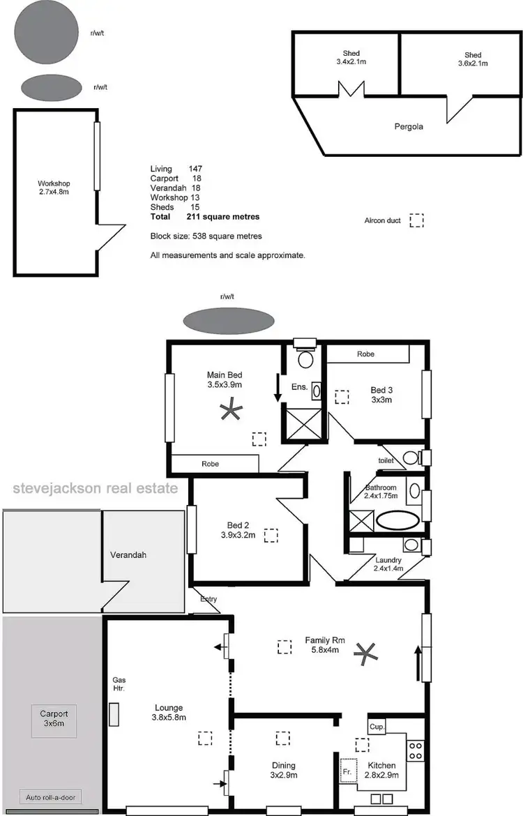 Floorplan of Homely house listing, 76 Acacia Street, Seacliff SA 5049