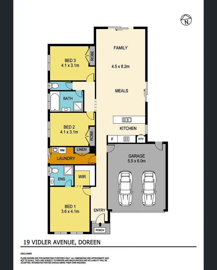 Floorplan of Homely house listing, 19 Vidler Avenue, Doreen VIC 3754