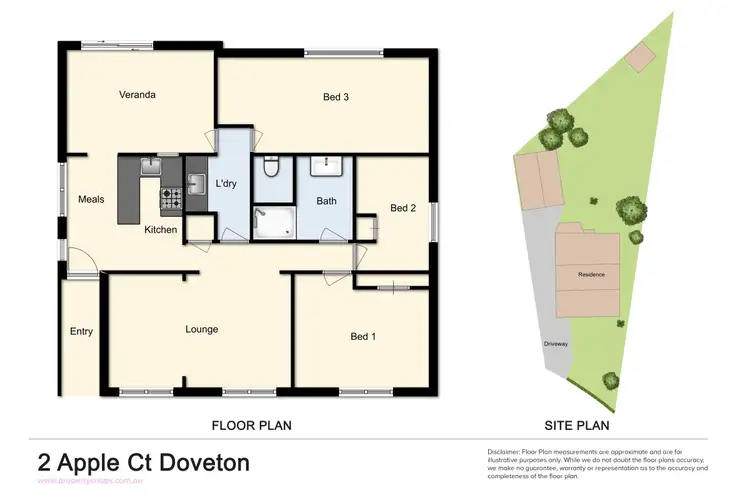 Floorplan of Homely house listing, 2 Apple Court, Doveton VIC 3177