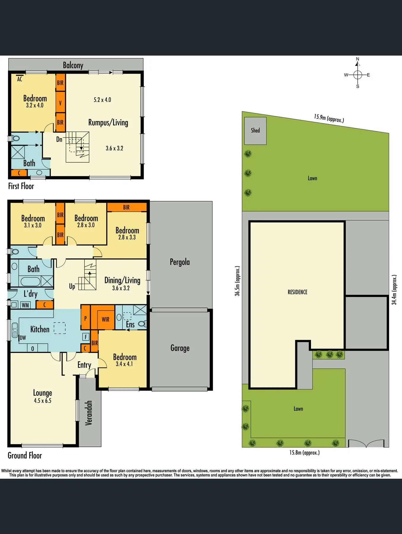 Floorplan of Homely house listing, 3 Turner Court, Dandenong VIC 3175