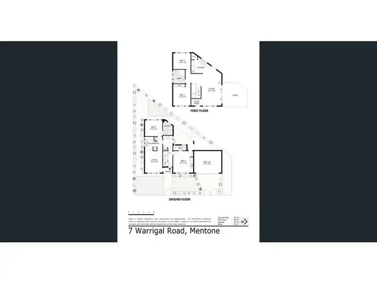 Floorplan of Homely house listing, 7 Warrigal Road, Mentone VIC 3194