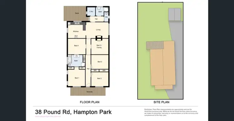 Floorplan of Homely house listing, 38 Pound Road, Hampton Park VIC 3976