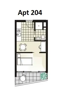 Floorplan of Homely apartment listing, 204/8 Porter Street, Prahran VIC 3181
