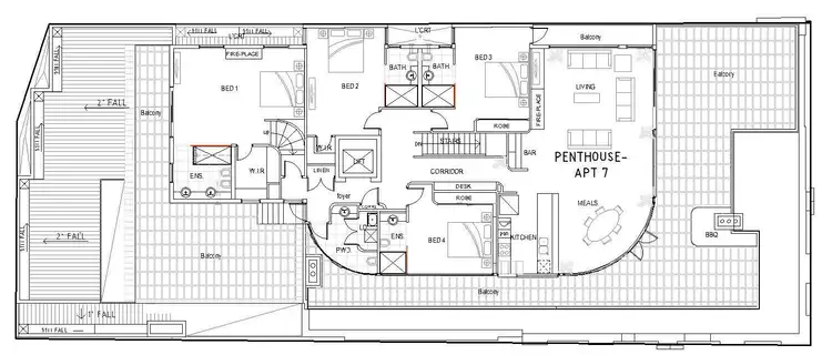 Floorplan of Homely unit listing, 7/129 St Andrews Street, Brighton VIC 3186