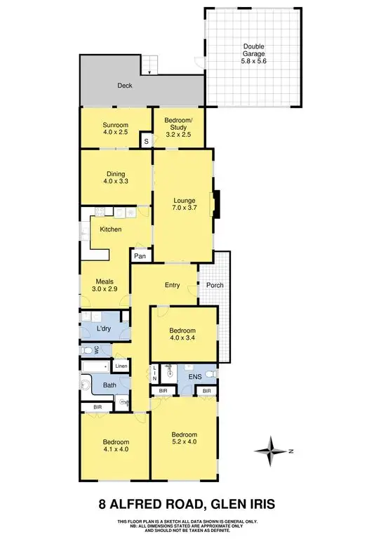 Floorplan of Homely house listing, 8 Alfred Road, Glen Iris VIC 3146