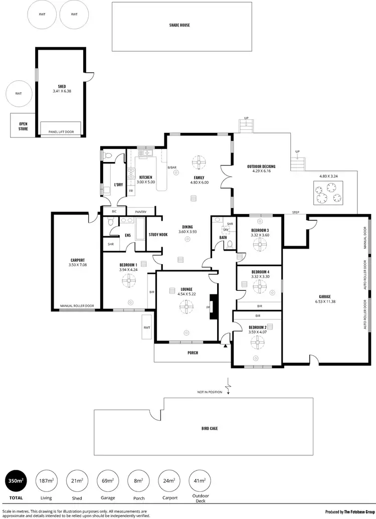 Floorplan of Homely house listing, 4 Hanley Court, Happy Valley SA 5159