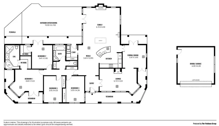 Floorplan of Homely house listing, 5 Craigburn Drive, Flagstaff Hill SA 5159