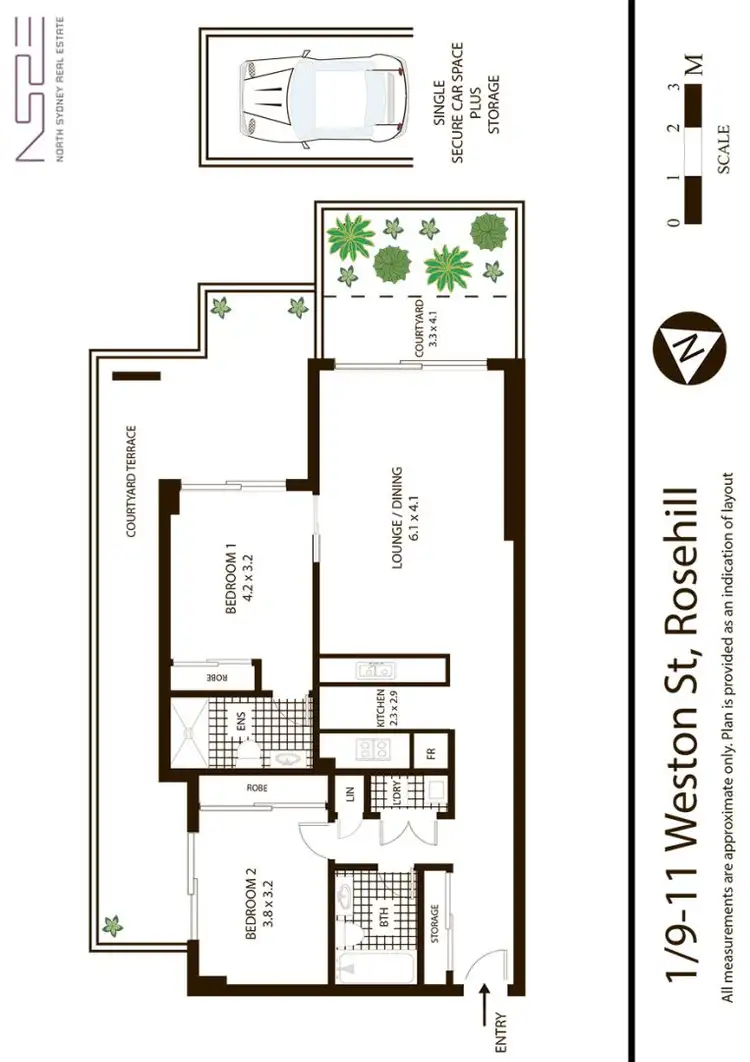 Floorplan of Homely apartment listing, Address available on request