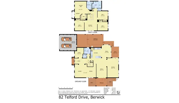 Floorplan of Homely house listing, 82 Telford Drive, Berwick VIC 3806