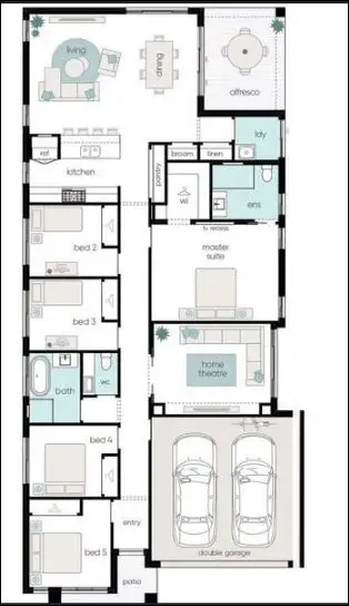Floorplan of Homely house listing, 636 Barbara Street, Cobbitty NSW 2570