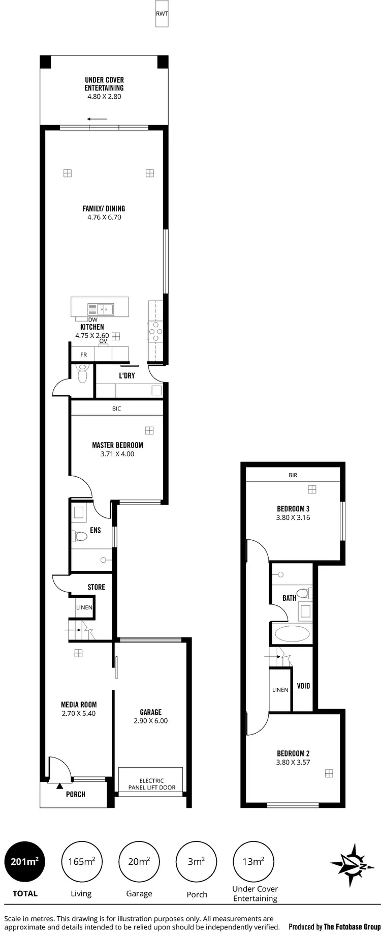 Floorplan of Homely house listing, 54 Barker Avenue, Flinders Park SA 5025