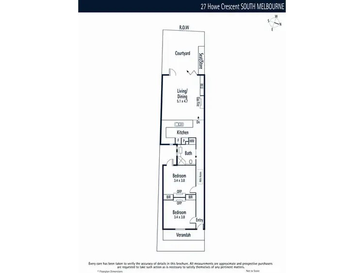Floorplan of Homely house listing, 27 Howe Crescent, South Melbourne VIC 3205