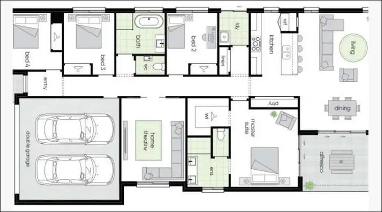 Floorplan of Homely house listing, Address available on request