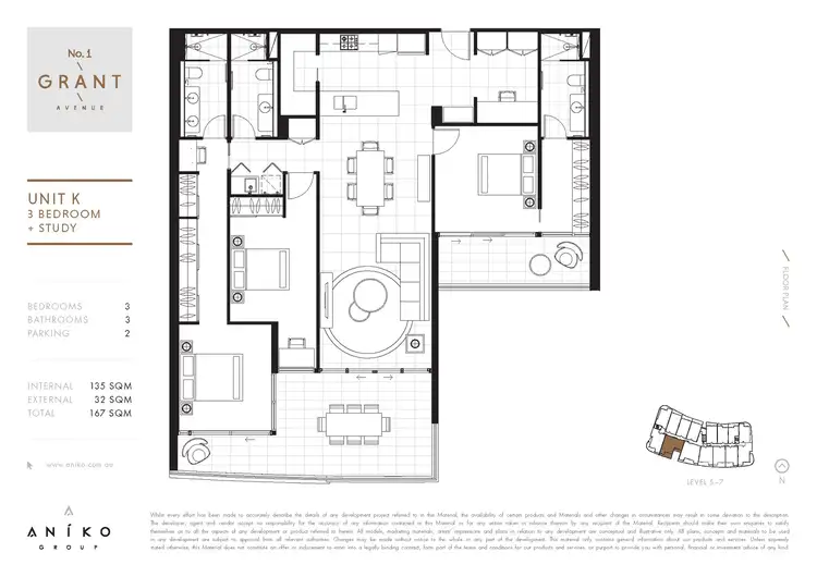 Floorplan of Homely house listing, 1 Grant Avenue, Hope Island QLD 4212