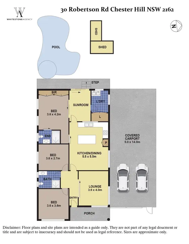 Floorplan of Homely house listing, 30 Robertson Road, Chester Hill NSW 2162