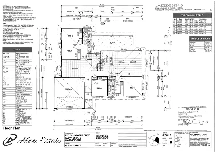 Floorplan of Homely house listing, 15 Natasha Drive, Warwick QLD 4370