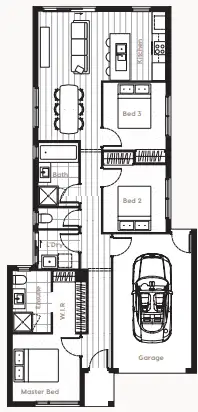 Floorplan of Homely house listing, LOT 1150 Crilly St, Tarneit VIC 3029