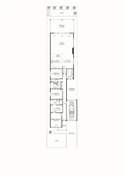 Floorplan of Homely house listing, 14 Filmer Avenue, Glengowrie SA 5044