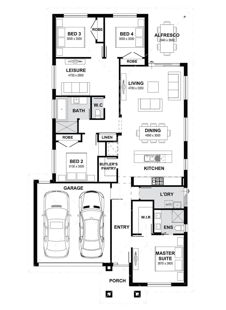 Floorplan of Homely house listing, 31 Byron Street, Mount Barker SA 5251