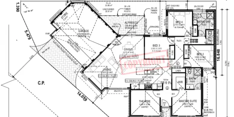 Floorplan of Homely land listing, Lot 1,2,3/60 Parklands Square, Riverton WA 6148