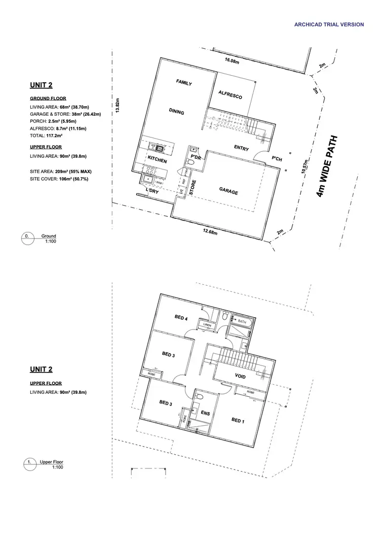 Floorplan of Homely land listing, Lot 2, 9 Chesson Place, Riverton WA 6148