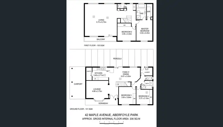Floorplan of Homely house listing, 42 Maple Ave, Aberfoyle Park SA 5159
