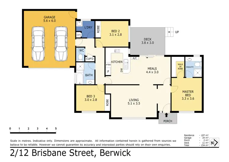 Floorplan of Homely unit listing, 2/12 Brisbane Street, Berwick VIC 3806