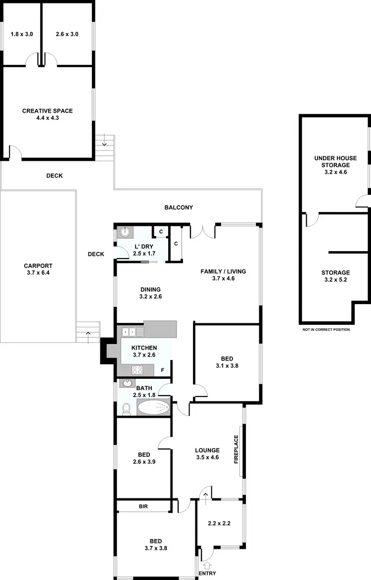 Floorplan of Homely house listing, 150 Invermay Road, Monbulk VIC 3793