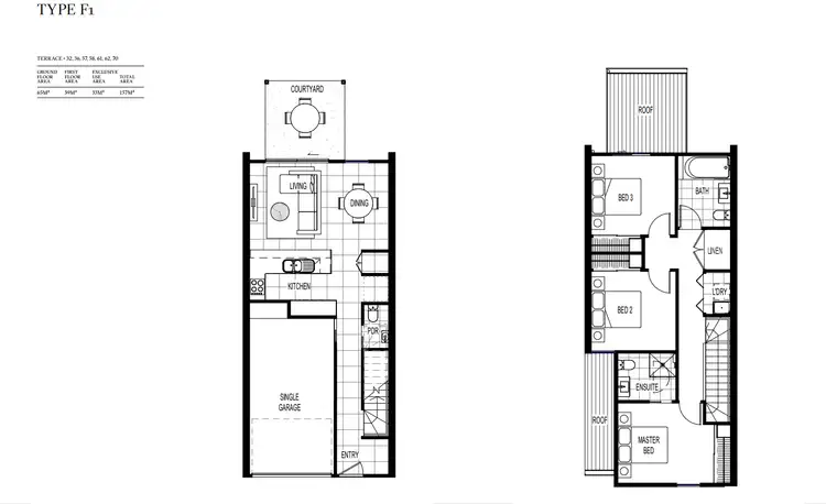 Floorplan of Homely townhouse listing, 61/10 Giosam Street, Richlands QLD 4077