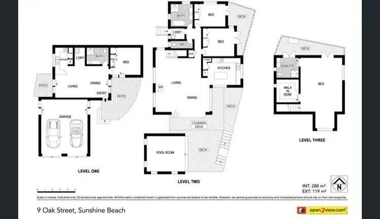 Floorplan of Homely house listing, 9 Oak Street, Sunshine Beach QLD 4567