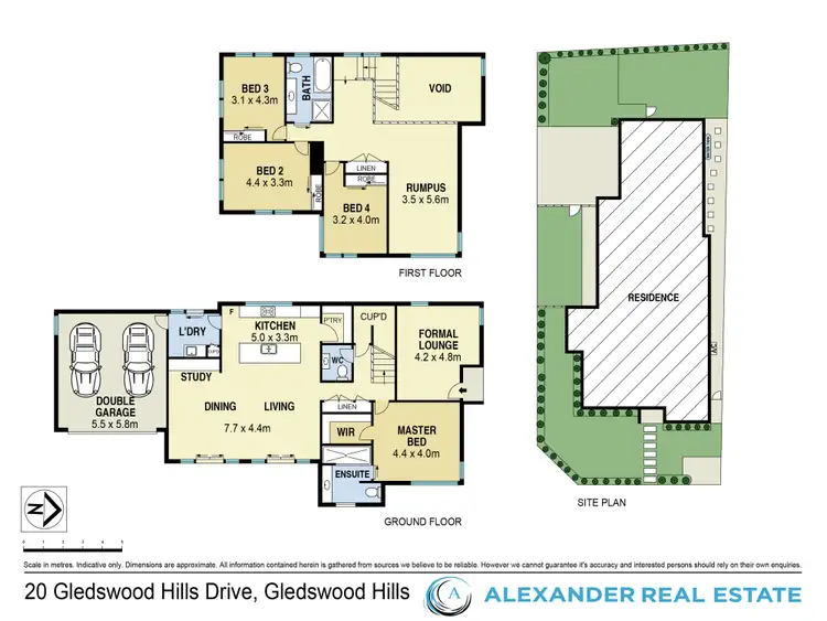 Floorplan of Homely house listing, 20 Gledswood Hills Drive, Gledswood Hills NSW 2557