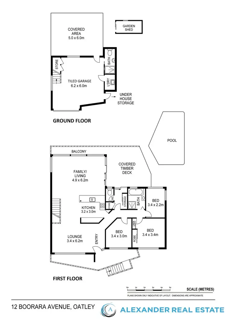 Floorplan of Homely house listing, 12 Boorara Avenue, Oatley NSW 2223