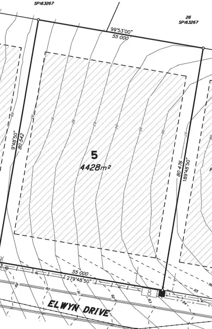 Floorplan of Homely land listing, Lot 5 Elwyn Drive, Cedar Vale QLD 4285