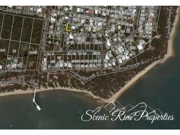 Floorplan of Homely land listing, 2 Ross St, Coochiemudlo Island QLD 4184