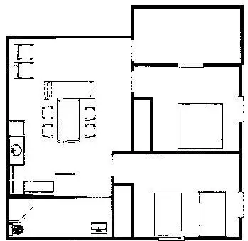 Floorplan of Homely unit listing, Cabin 26/38 David Low Way, Diddillibah QLD 4559