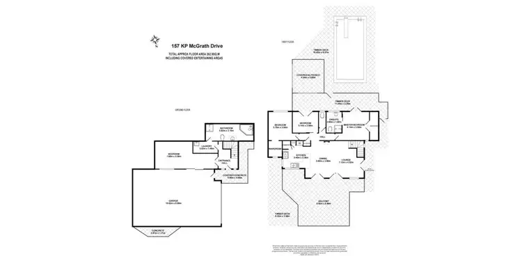Floorplan of Homely house listing, 157 K P McGrath Drive, Elanora QLD 4221