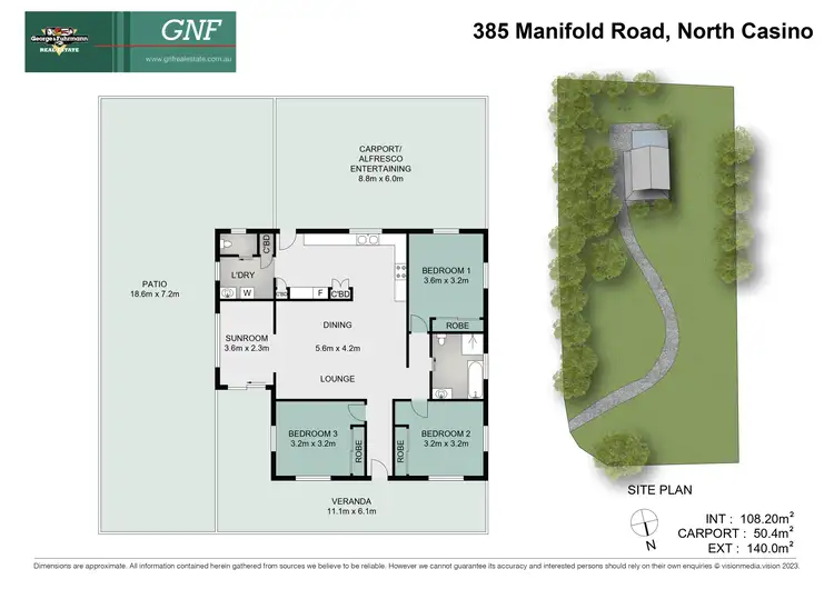 Floorplan of Homely house listing, 385 Manifold Road, North Casino NSW 2470