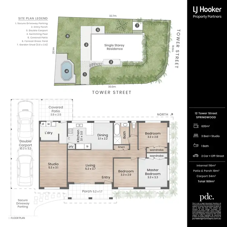 Floorplan of Homely house listing, 12 Tower Street, Springwood QLD 4127