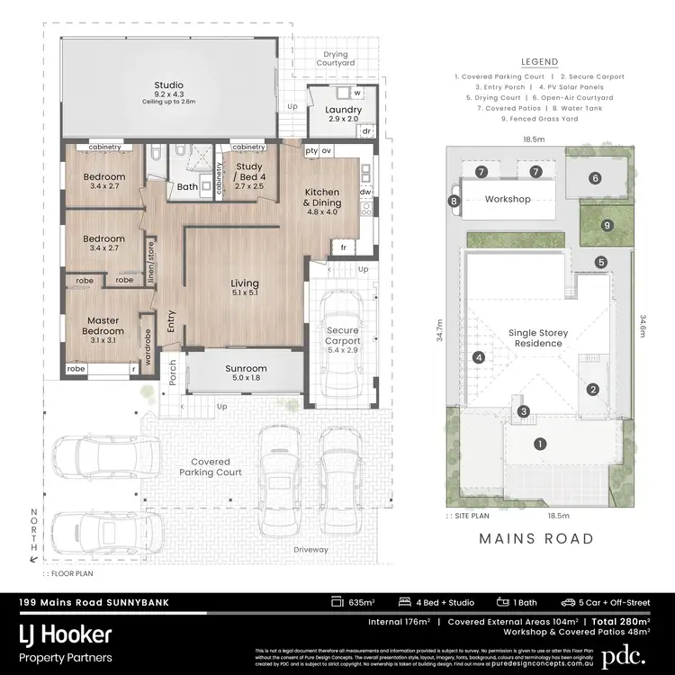 Floorplan of Homely house listing, 199 Mains Road, Sunnybank QLD 4109