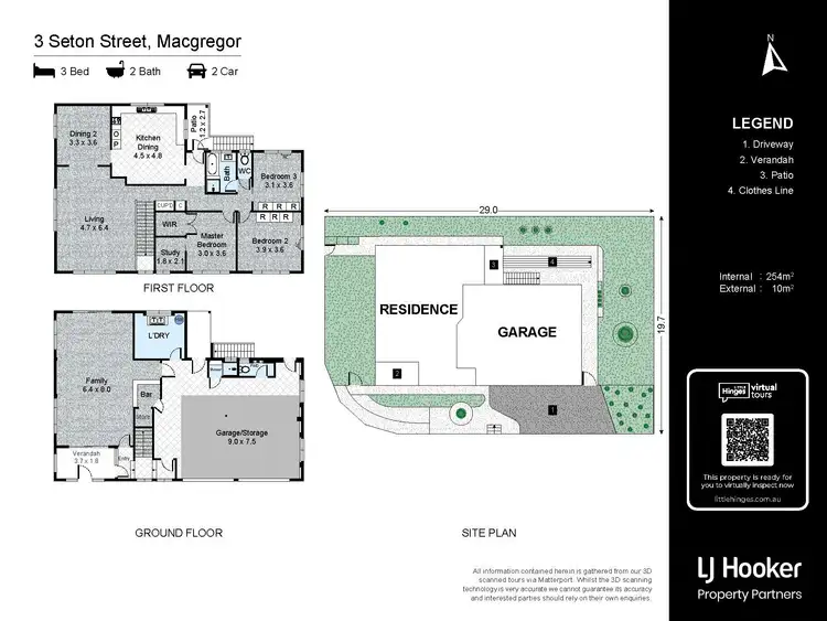 Floorplan of Homely house listing, 3 Seton Street, Macgregor QLD 4109