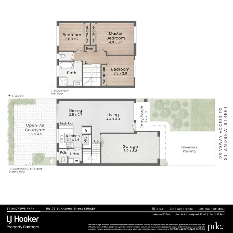 Floorplan of Homely townhouse listing, 19/106 St Andrew Street, Kuraby QLD 4112