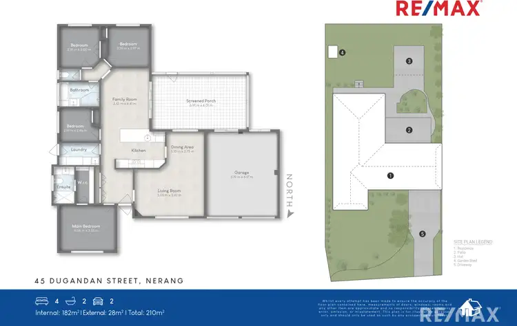 Floorplan of Homely house listing, 45 Dugandan Street, Nerang QLD 4211